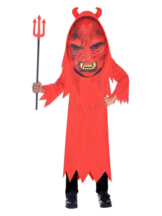 Kids Carnival Costume Devil Big Head