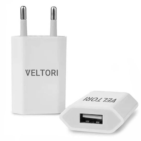 Canyon Încărcător Fără Cablu cu Port USB-A Albς (Veltori VTL1)