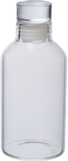 Next Bottle Water Glass with Screw Cap Transparent 300ml