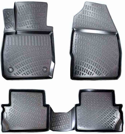 Стелки за кола 3D гумени TPE Ford Puma 19+ 4 части черни Car-11352