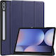 Erbord Flip Cover Dauerhaft Marineblau (Samsung Galaxy Tab S10 Ultra)