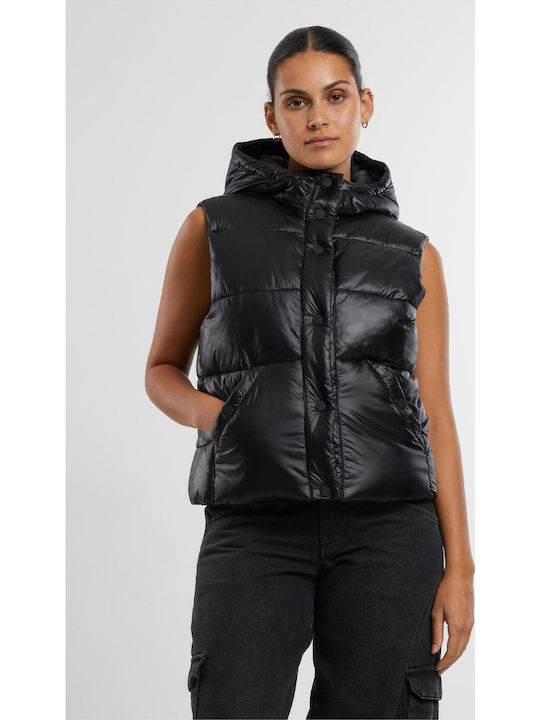 Urban Classics Kurz Damen Ärmellos Puffer Jacke...