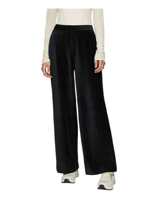Women's Fabric Trousers Black