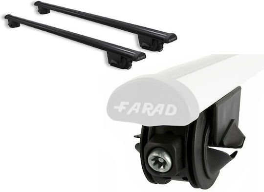 Farad 120cm. (with Roof Rack Legs and Lock) Silver