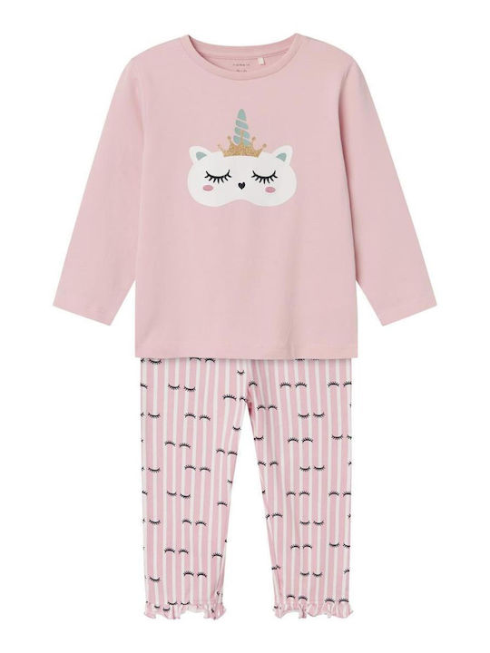 Name It Pijama pentru copii Roz