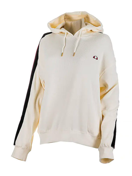 Sartoria Larissa Women's Sweatshirt Hooded Ecru