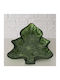 Boltze Christmas Platter Glass Transparent