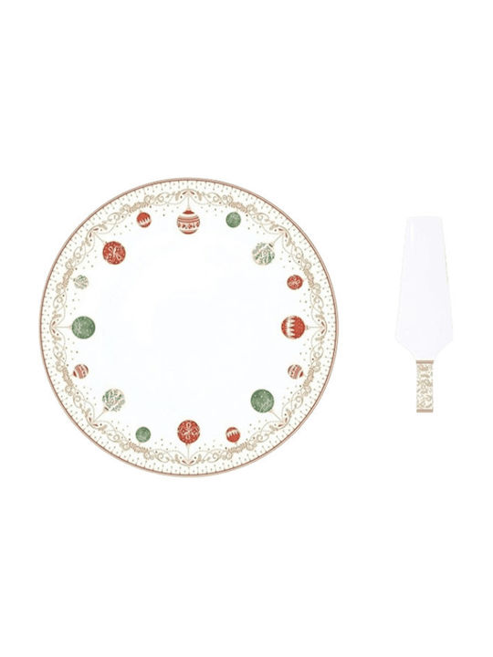 Marva Christmas Cake Stands Porcelain