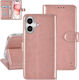 Tuniq Wallet Synthetic Leather Rose Gold (iPhone 16)