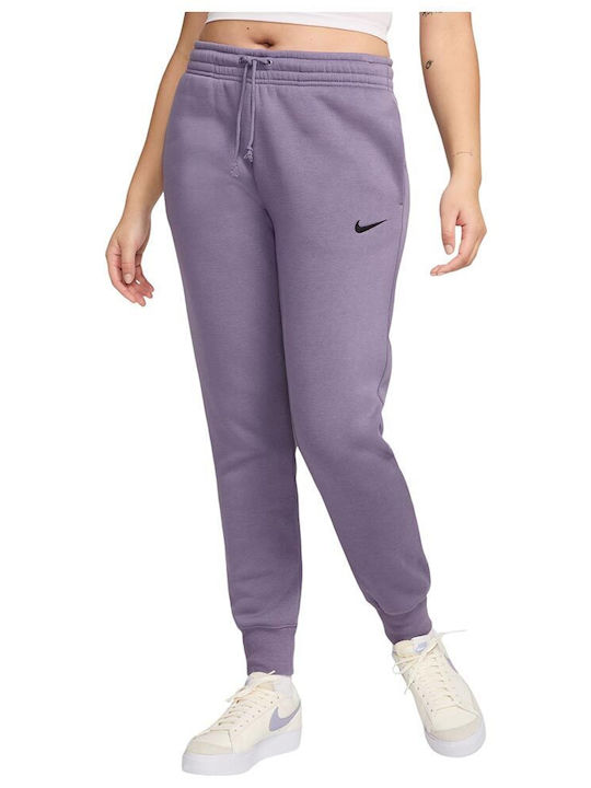 Nike Sportswear Sweatpants Jogger Fleece Purple FZ7626-509