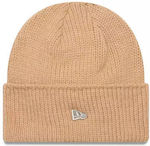 New Era Beanie Unisex Σκούφος Πλεκτός σε Εκρού ...