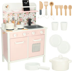 ikonka Wooden Kitchen For 3+ Years Old ikonka Wooden Kitchen For 3+ Years Old