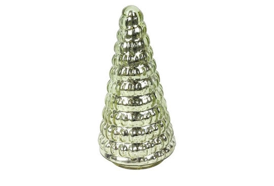 Decorațiune de Crăciun Ceramic Braduleț 12cm. Auriu