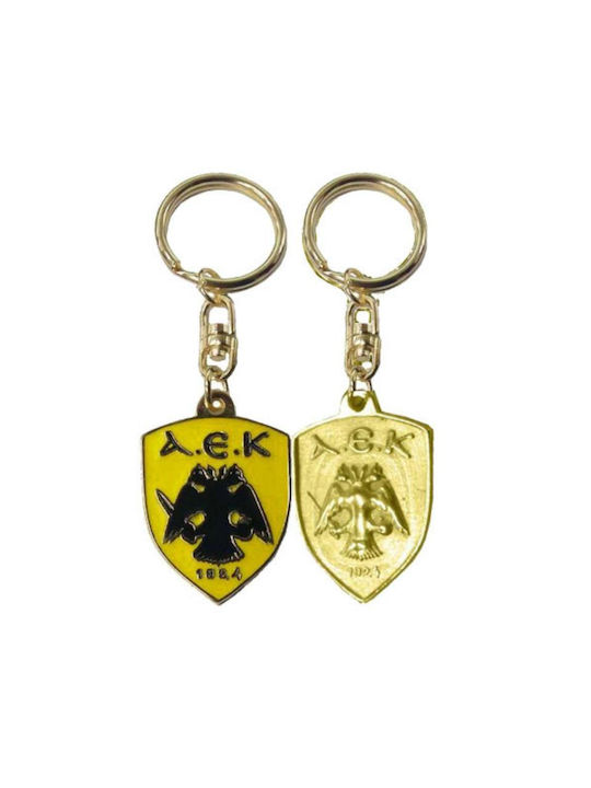 Double-Sided Keychain Gold AEK AE287