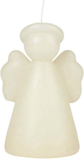 Broste Copenhagen Broste Copenhagen Διακοσμητικό Κερί Λευκό 9.2x14εκ