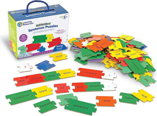Learning Resources Sentence Puzzles Educational Game Knowledge for 5+ years Years Old