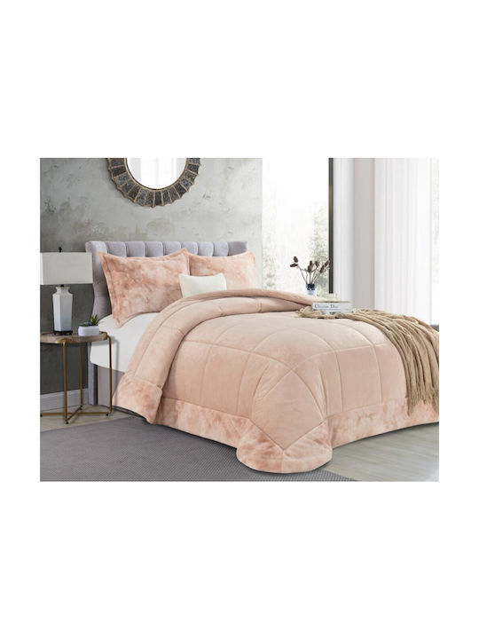 Liolios Home Kissenbezug-Set Pink 50x70cm.
