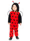 Αποκριάτικη Παιδική Στολή Miraculous Ladybug Πασχαλίτσα Ladybug Onesie