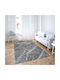 Viopros Fildeș Set Modern Covoare pentru dormitor Gri 684862 3buc