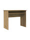 Desk Wooden Oak 90x50x74cm