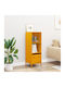 Kabinett Büro Mustard 35x39x103.5cm