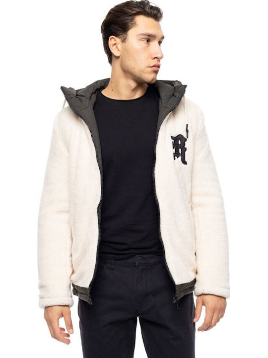 Geacă Iarna Off White