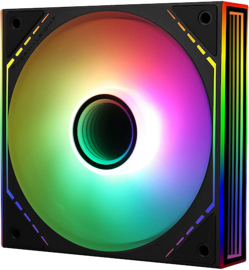 Thermalright Case Fan 120mm 1500rpm 47.6cfm with ARGB Lighting and 4-Pin PWM Connection