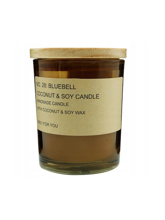 Aromatic Soy Candle in Jar with Coconut Scent
