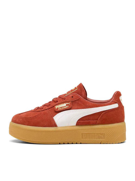 PUMA Palermo Platform Damen Sneakers Mars Red-gum