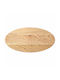 vidaXL Oval Tischoberfläche aus Massivholz Oaks 80x40x2cm 4009037 1Stück