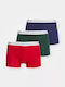 Slipuri pentru bărbați Red, Green, Blue 3Pachet