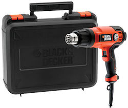 Black & Decker KX2200K-XK Πιστόλι Θερμού Αέρα 2000W με Ρύθμιση έως 645°C