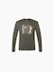 Herren Thermo Langarmshirt Beige