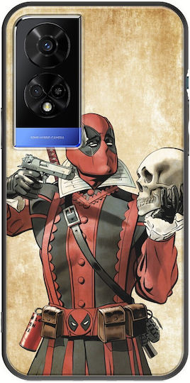 Deadpool Hamlet Tcl 50 5g Black TPU Black Silicone