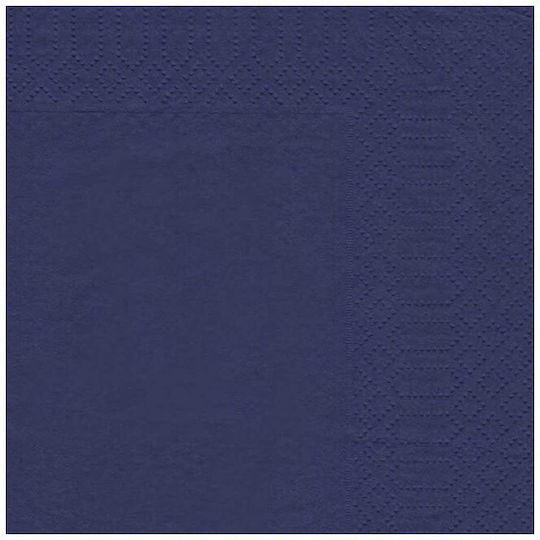 Șervețel Luxury Albastru 17x17cm. 100buc