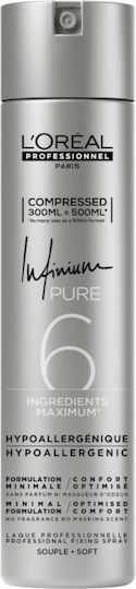 L'Oréal Professionnel Infinium Pure Лак за Леко Фиксиране 300ml