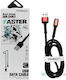 Treqa Редовна USB 2.0 до микро USB кабел Червен...