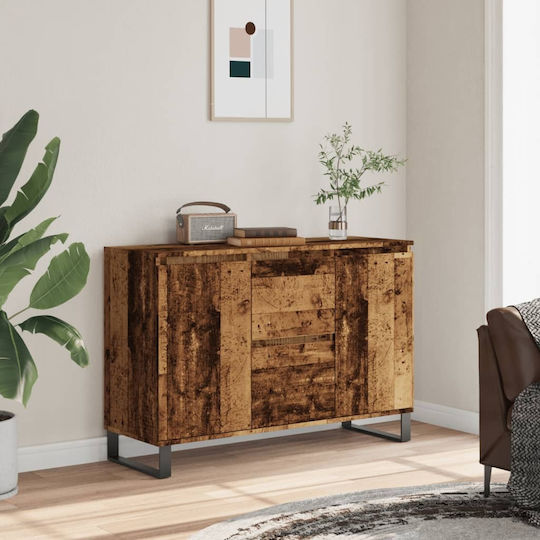 Μπουφές Ξύλινος Παλιό Ξύλο 104x35x70cm
