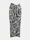 Sarong Skirt Pareo Navy Print