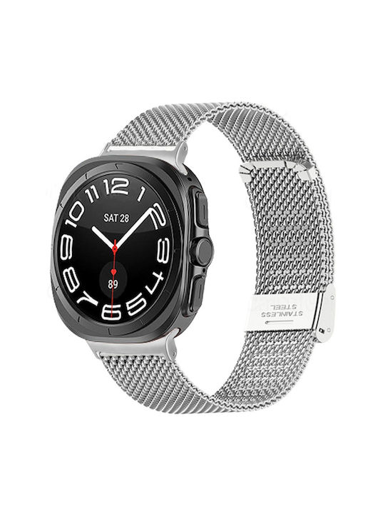 Armband Rostfreier Stahl Silber (Galaxy Watch Ultra)