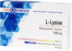 Viogenesis L-Lysine 1000mg 30 ταμπλέτες