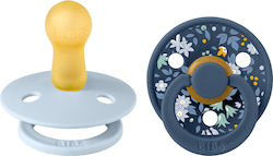 Bibs X Liberty Schnuller Gummi Kamillenrasen/Babyblau für 6+ Monate 2Stück