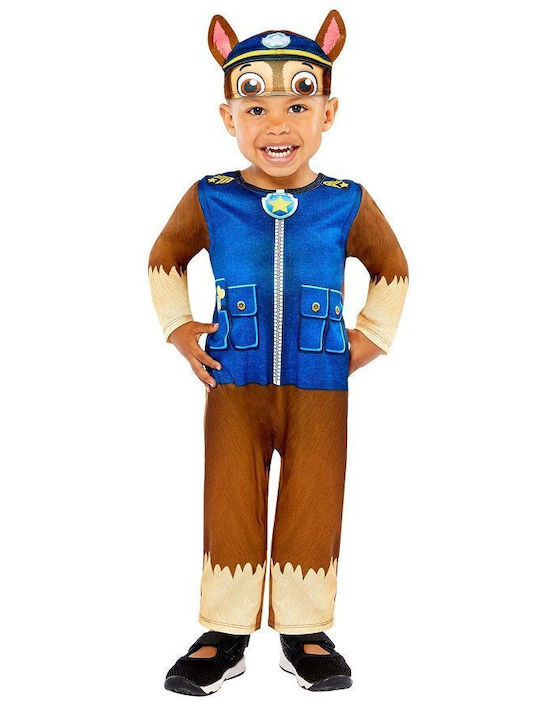 Αποκριάτικη Παιδική Στολή Paw Patrol Chase Paw ...