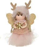 Kaemingk Weihnachtliche Figur Cherub Rosa Länge...