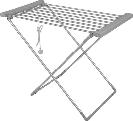 Muhler Pliere electric Suport de uscat rufe pardoseală din aluminiu 120W cu lungimea de uscare 6m