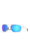 Oakley Prizm Sapphire Men's Sunglasses with Transparent Plastic Frame and Light Blue Lens OO9431-06