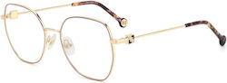 Carolina Herrera Herren Metallisches Brillenges...