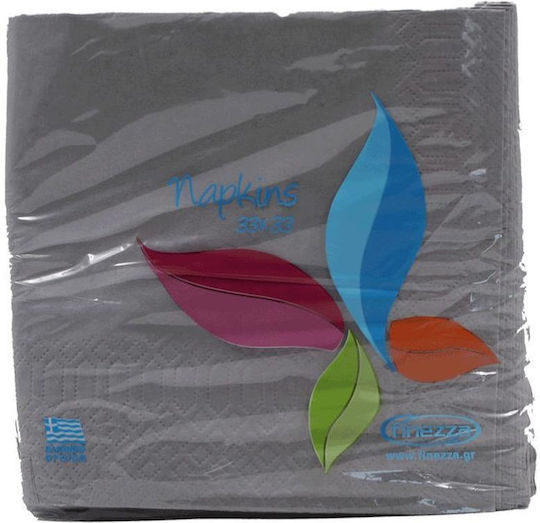 Endless Napkin Gray 33x33cm 85pcs