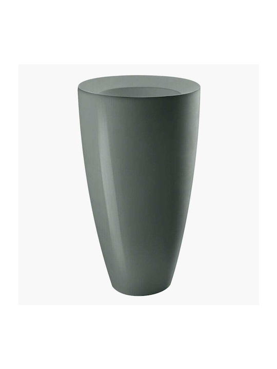 AXA Porcelaine Πορσελάνης 46x46x90cm Green/Grey Glossy