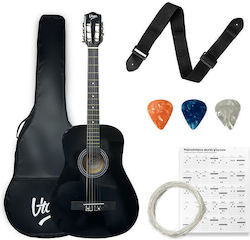 V-tone Classical Guitar 4/4 Kids Black V-tone Classical Guitar 4/4 Kids Black